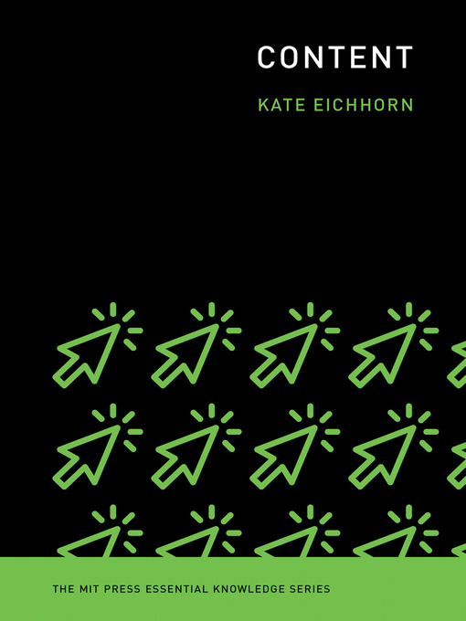 Title details for Content by Kate Eichhorn - Wait list